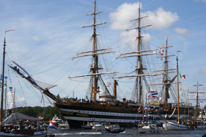 Tall ship tijdens Sail 2010